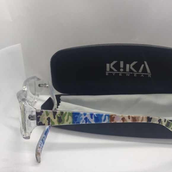 BNWT Kika Eyeglass a unisex style Crystal 56-16 - Picture 4 of 8